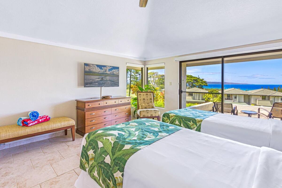 Villa, 2 Bedrooms (Ocean View, Sleeps 6 (KGV-24P2)) | 2 bedrooms, iron/ironing board, bed sheets