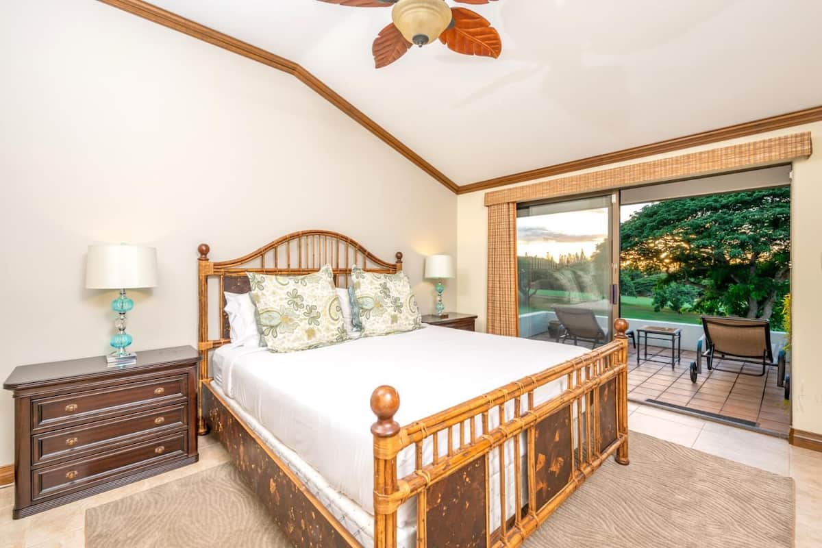 2 bedrooms, iron/ironing board, bed sheets