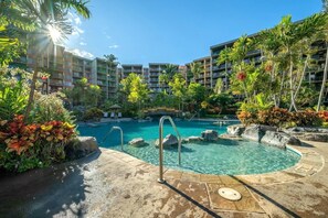 Condo (2 Bedrooms) | Pool | Outdoor pool - Kaanapali Shores Resort by KBM (Lahaina)