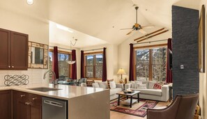 TV, fireplace, DVD player, books - Walk to Town/Lifts. Mtn View. Pool, Hot Tubs. (Breckenridge)