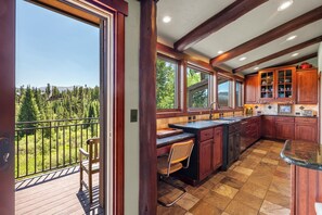 Fridge, microwave, oven, stovetop - Luxury Ski-in/out Home, Private Hot Tub & Views! (Breckenridge)