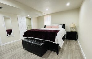 3 bedrooms, desk, iron/ironing board, WiFi