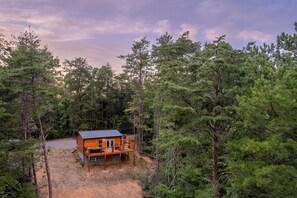 Property grounds - Tiny Cabin w/ Mountain View and Private Hot Tub! (Sevierville)