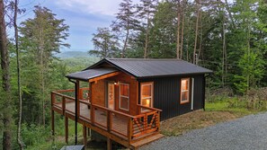 Exterior - Tiny Cabin -Built in 2022- with Amazing View and Hot Tub! (Sevierville)