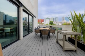 Penthouse superior, 2 habitaciones, Terraza | Terraza o patio