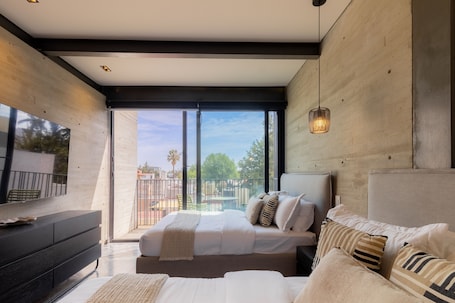 3 habitaciones y sábanas de algodón egipcio