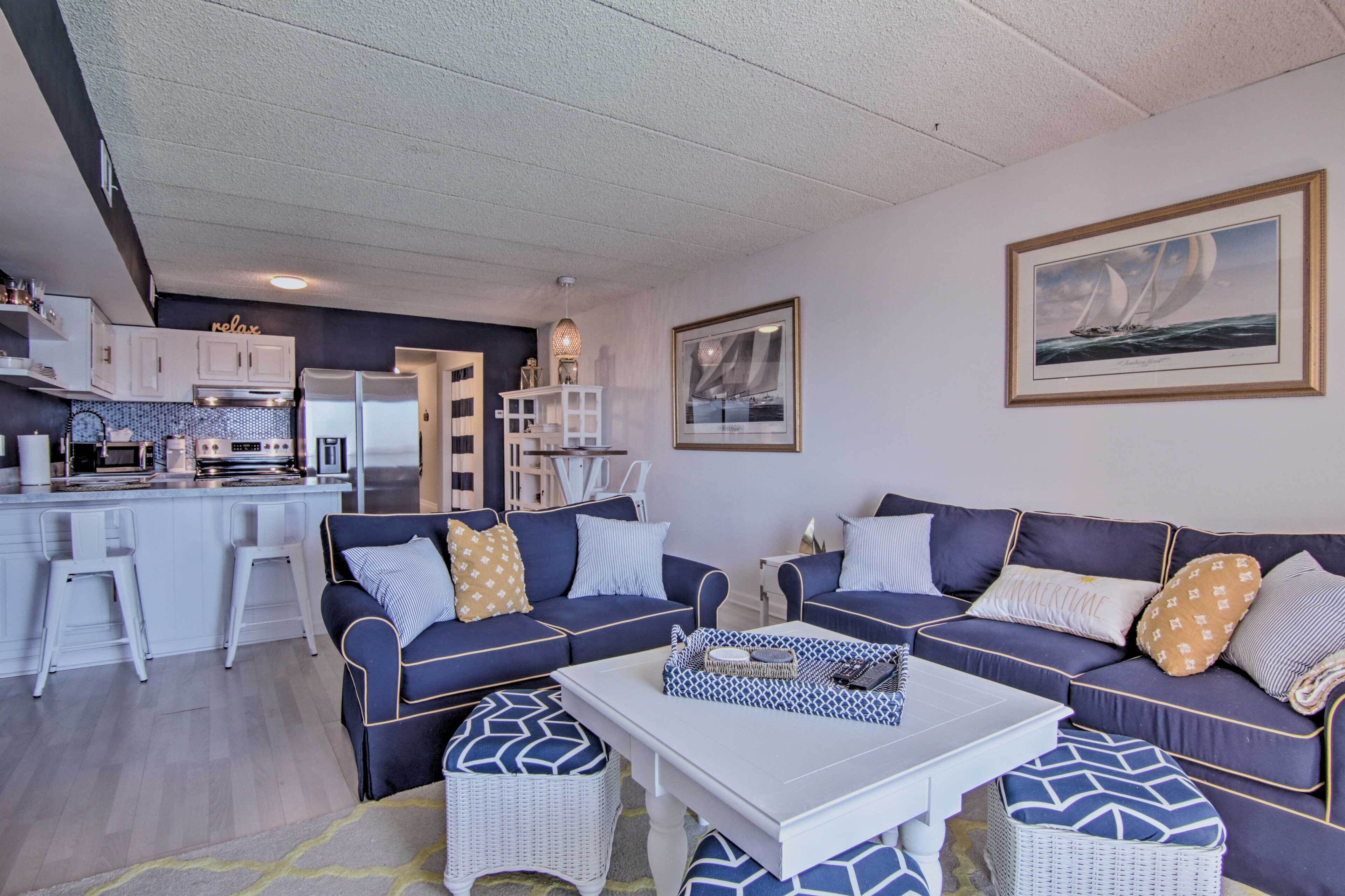 Waterfront Ocean City Condo w/ Nautical Charm