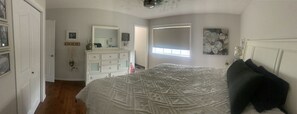 4 bedrooms, desk, iron/ironing board, WiFi