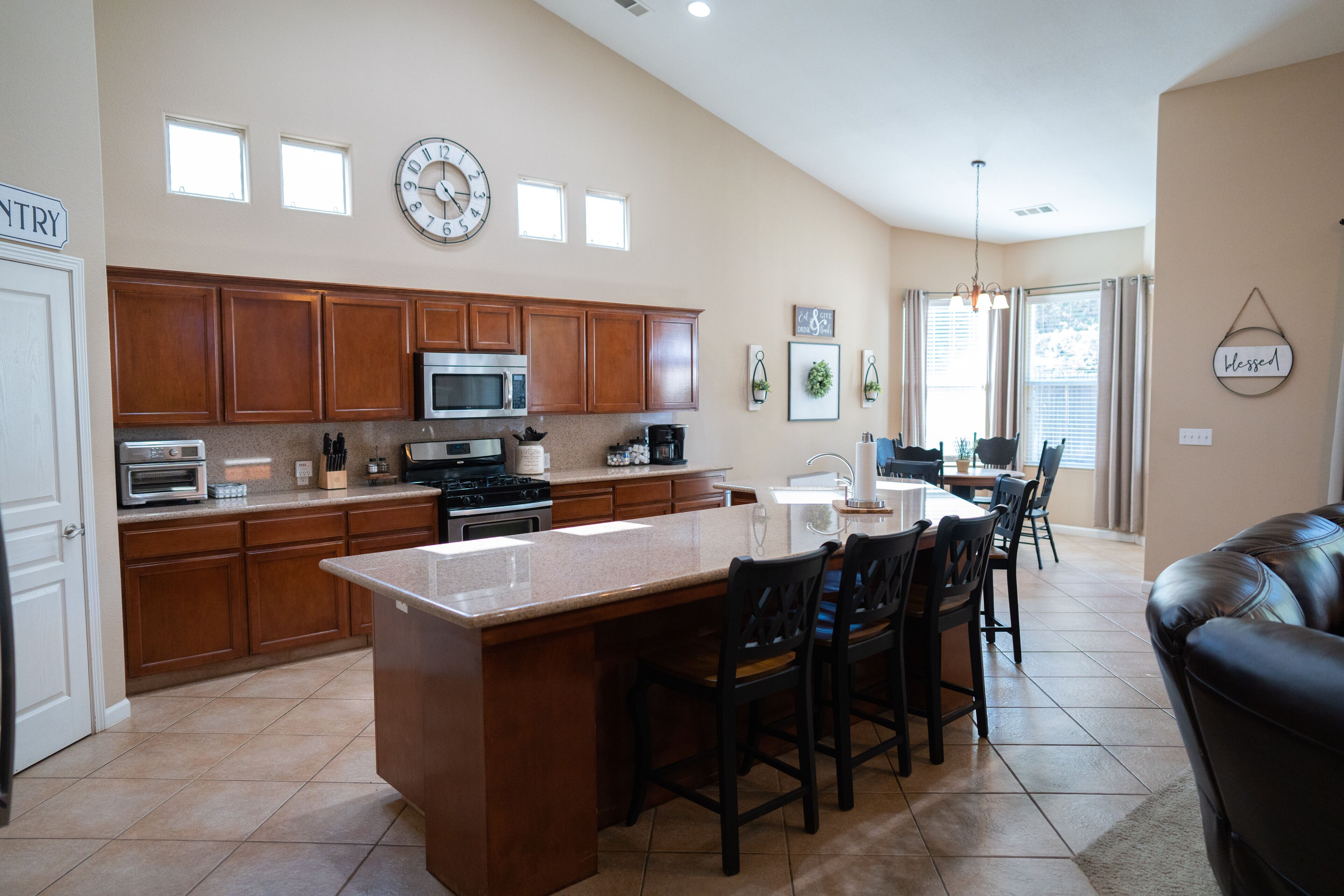   Welcome to your spacious home away from home!