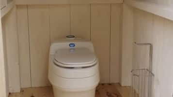 Dusche, Handtücher, Seife, Toilettenpapier