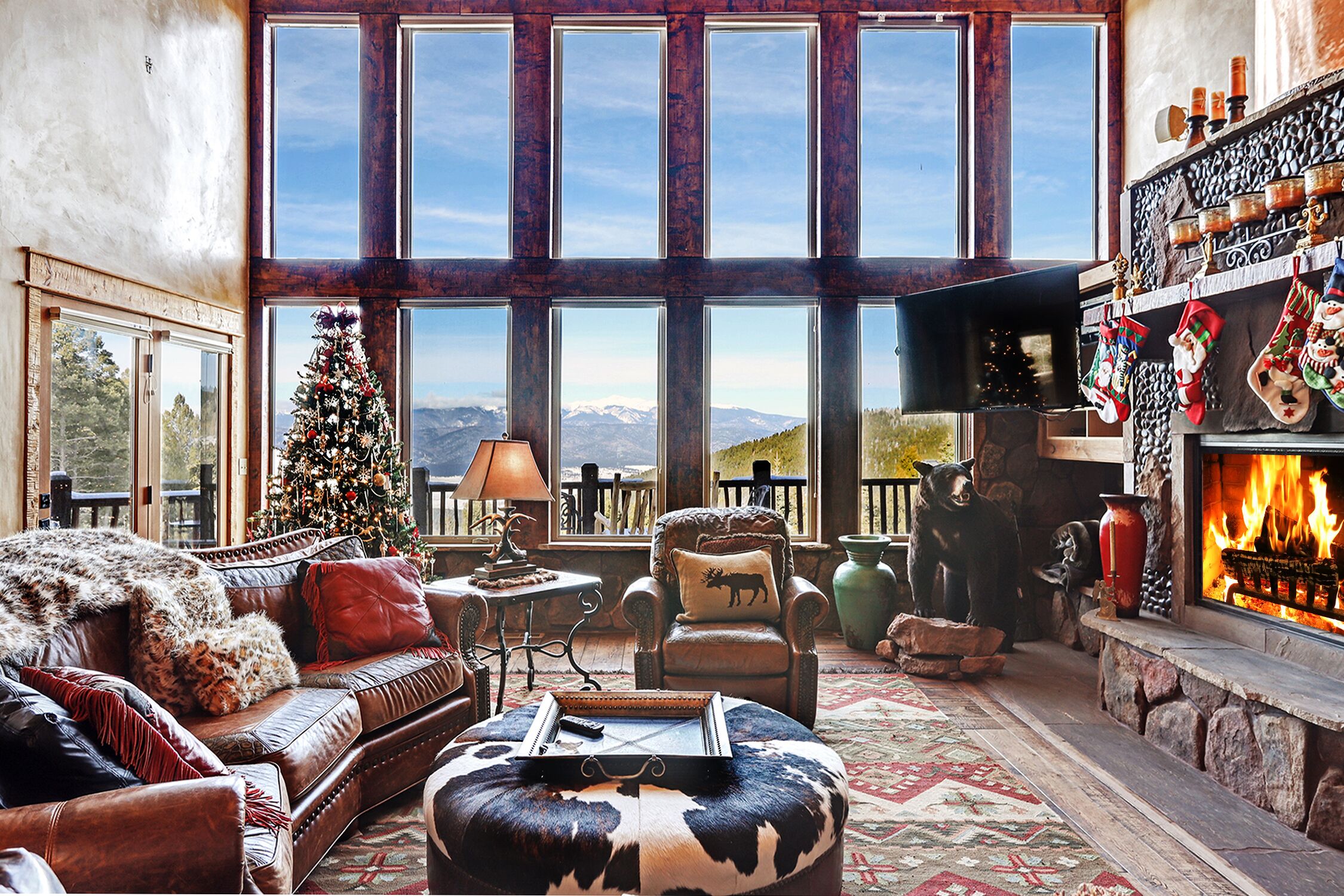 Luxury | Mountain Views | Fireplace | Hunt Lodge