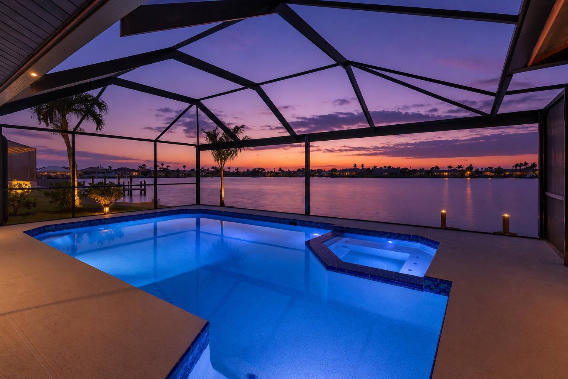 Beheizter Pool