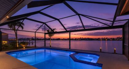 Luxury Gulf-Access Lakefront Retreat | Heated Pool, Spa, Bikes, Kayaks & Dock