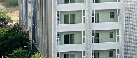 Fassade der Unterkunft