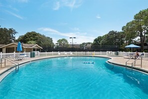 Una piscina climatizada