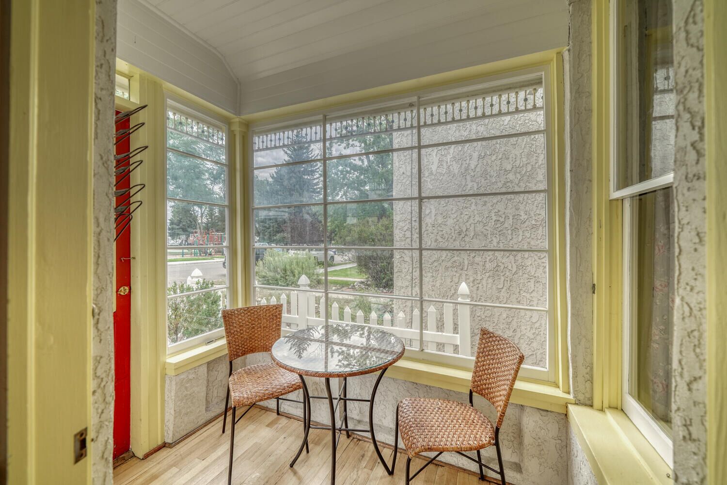 Utsikt fra overnattingsstedet