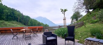 Holiday Accommodation "Maison de pierre" with beautiful view