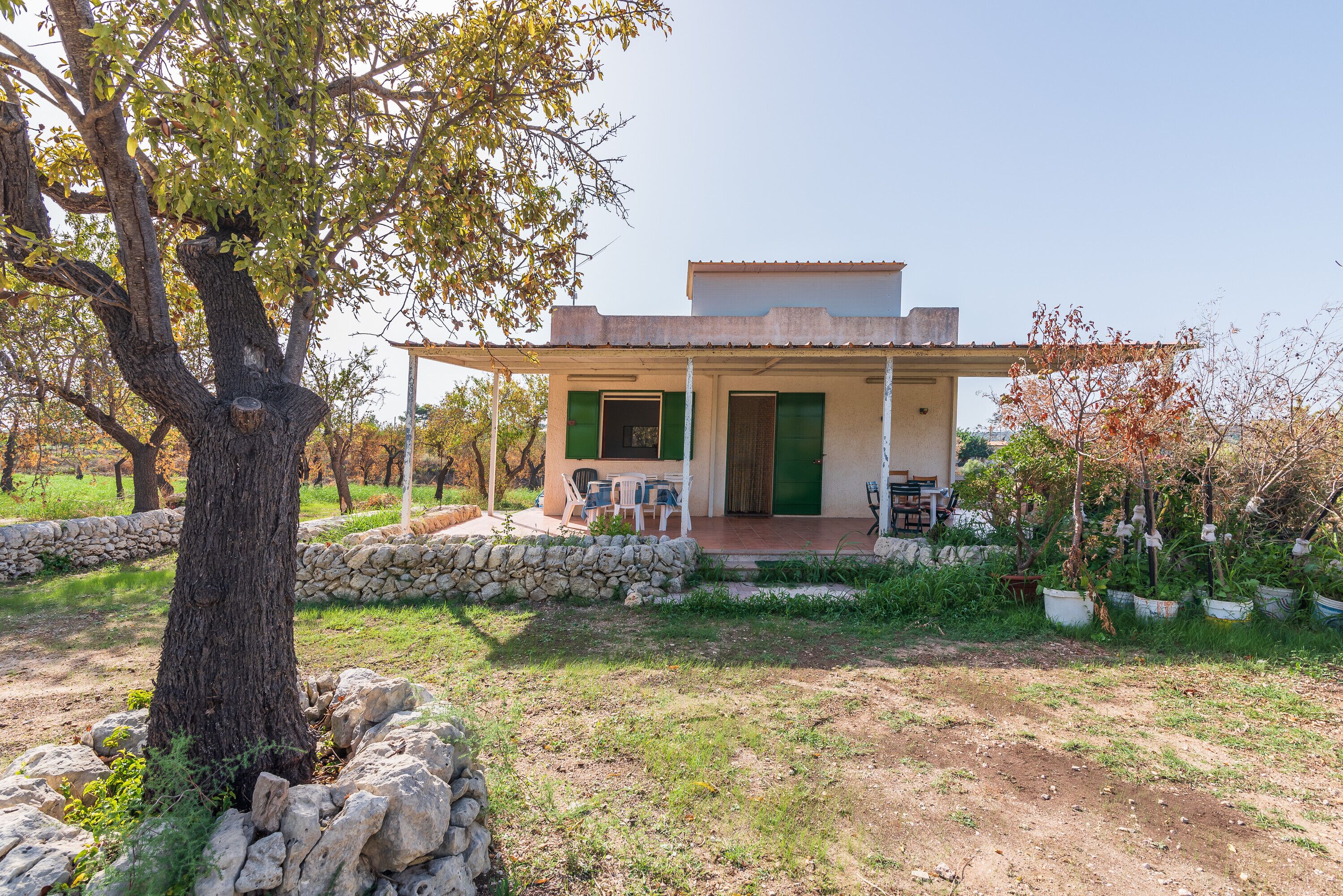 Casa vacanze "La Casa Colonica tra i Mandorli" con giardino privato e terrazza privata