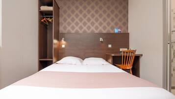 Chambre Double Économique, 1 lit double | Wi-Fi gratuit, draps fournis