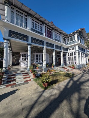 Façade de l’hébergement