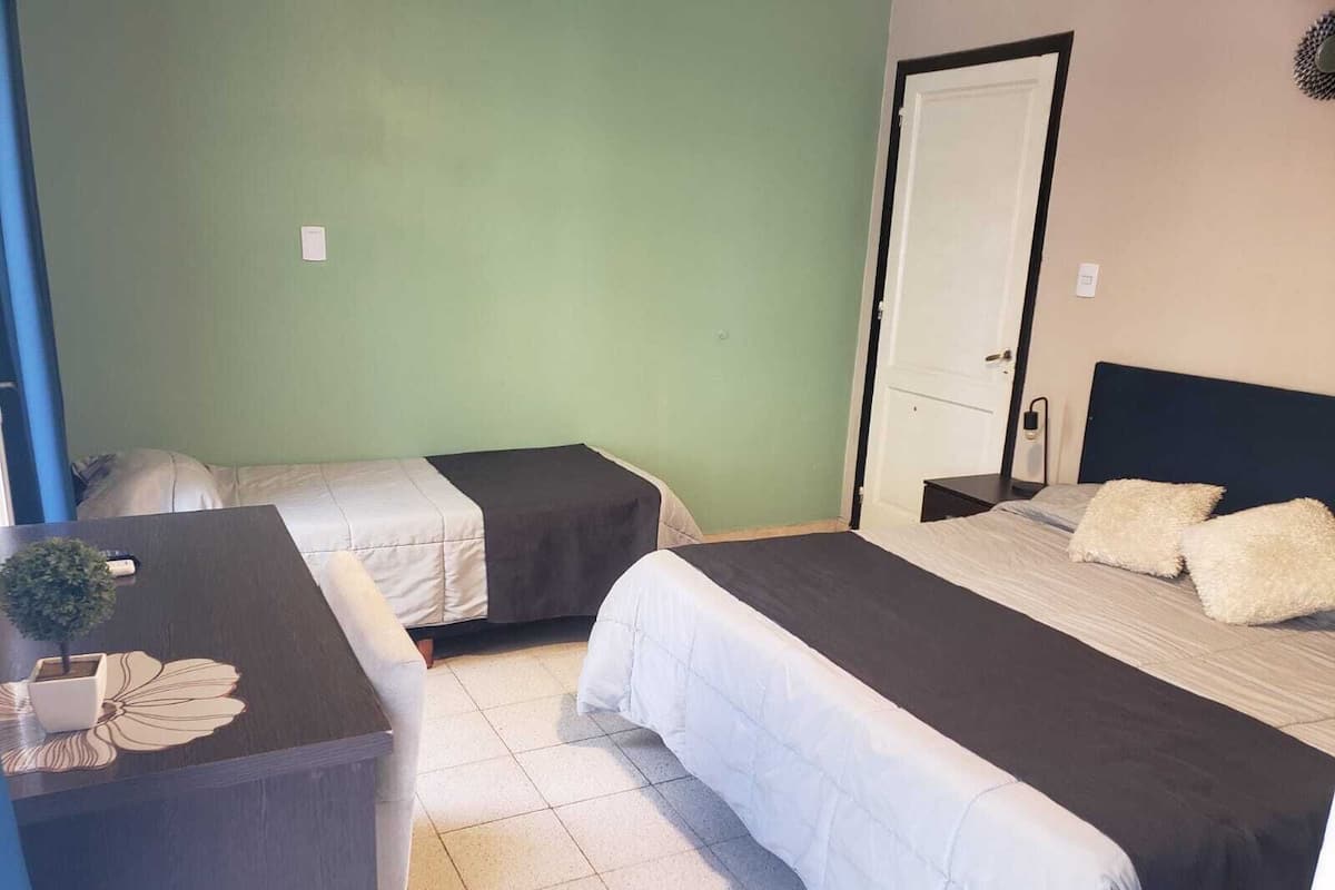 Standard Quadruple Room | In-room safe, iron/ironing board, free WiFi, bed sheets