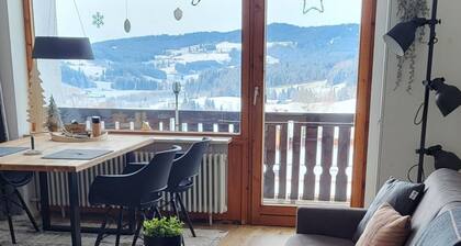 Apartment Bergzeit with pool, sauna and a beautiful view