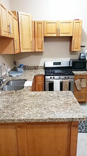 Comfort Apartment | Private kitchen - Lovely 2 bedroom rental unit (Montego Bay)