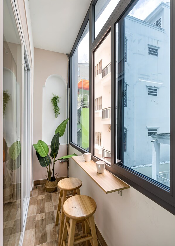 Leilighet – deluxe | Terrasse/patio