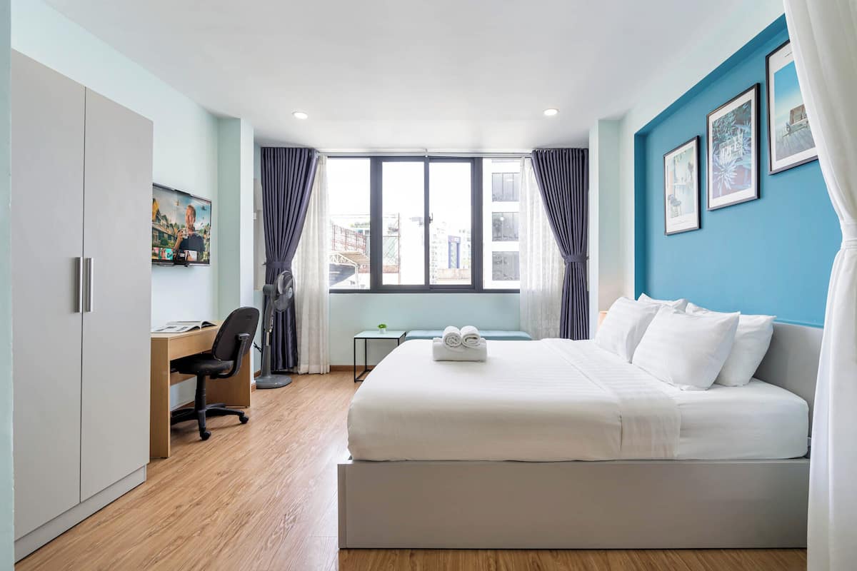 Deluxe Studio | 1 bedroom, premium bedding, down comforters, Select Comfort beds