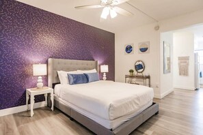 Desk, iron/ironing board, travel crib, WiFi
