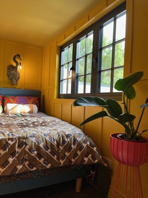 4 bedrooms, memory-foam beds, iron/ironing board, free WiFi