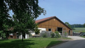 Exterior - Large vacation apartment with a view of the courtyard (Stockach)