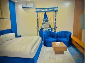 Deluxe-Doppelzimmer | Bügeleisen/Bügelbrett, kostenloses WLAN