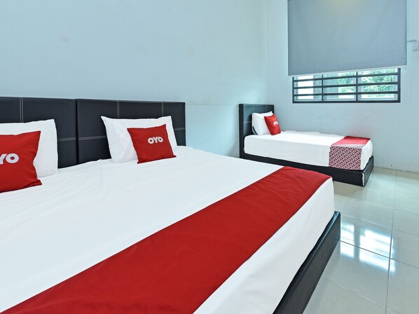 Chambre, 4 chambres | 4 chambres, accès au Wi-Fi (inclus), literie fournie