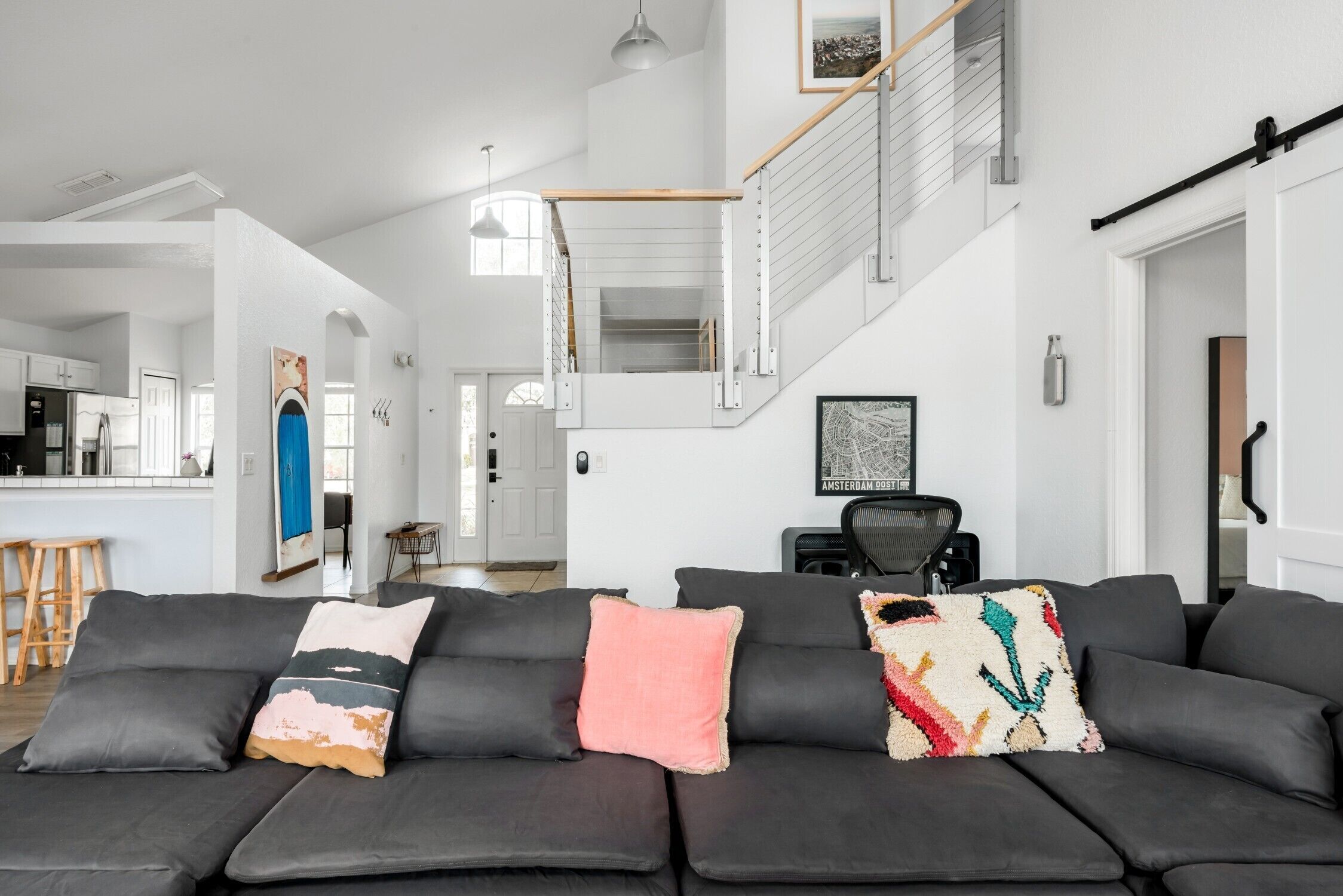 Airy, Stylish Home with Pool Heat Included in Davenport