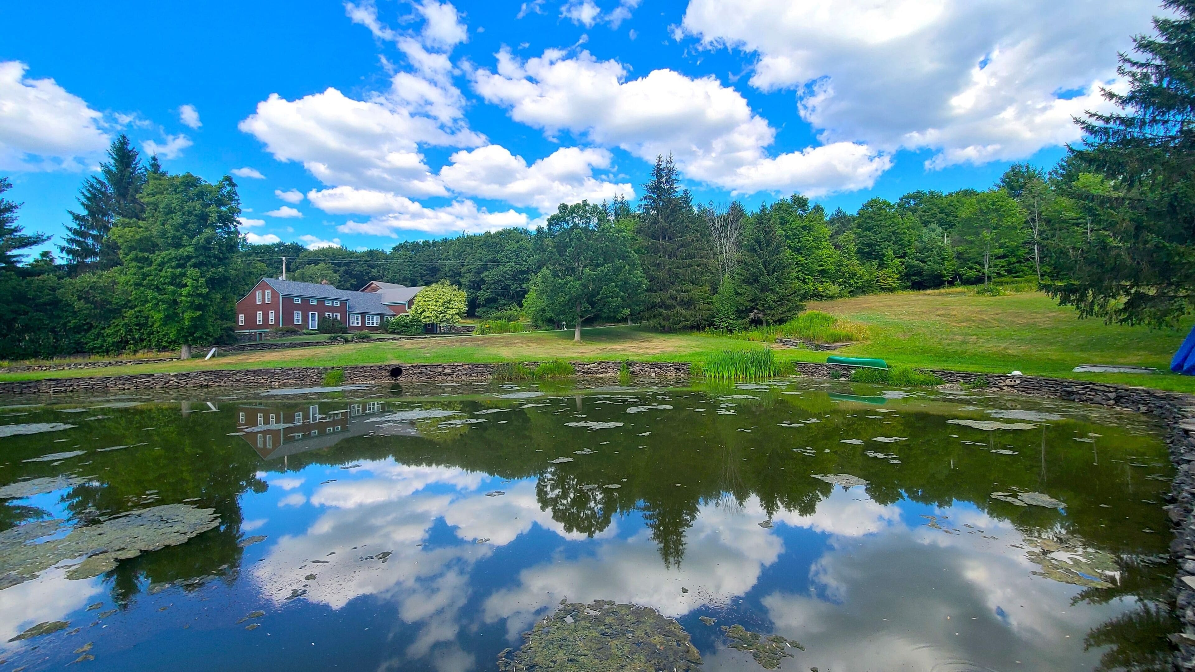 Stocked fishing pond - catch and release