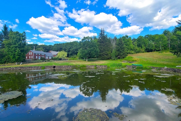 Stocked fishing pond - catch and release