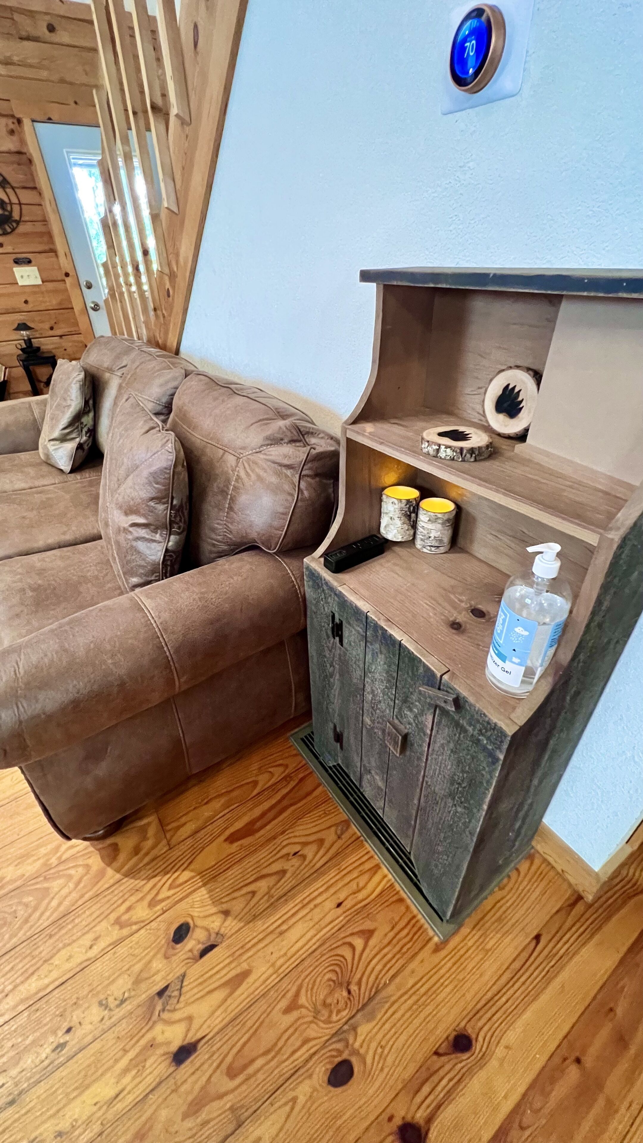  Log Cabin w-View 7min > Blairsville, HotTub,  Motorcycle Garage, FirePit & more