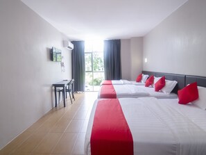 Habitación familiar | Wifi gratis y ropa de cama