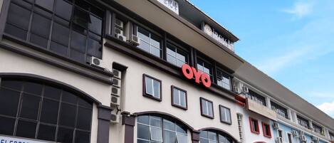 Fassade der Unterkunft