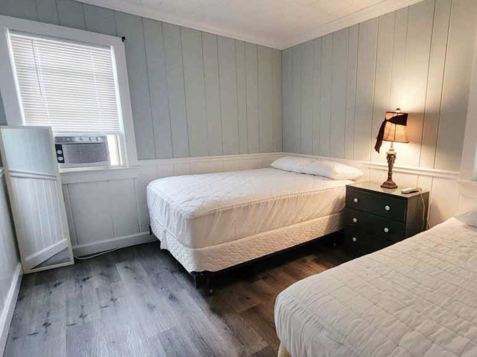 7 from the beach front and back house rented as one.