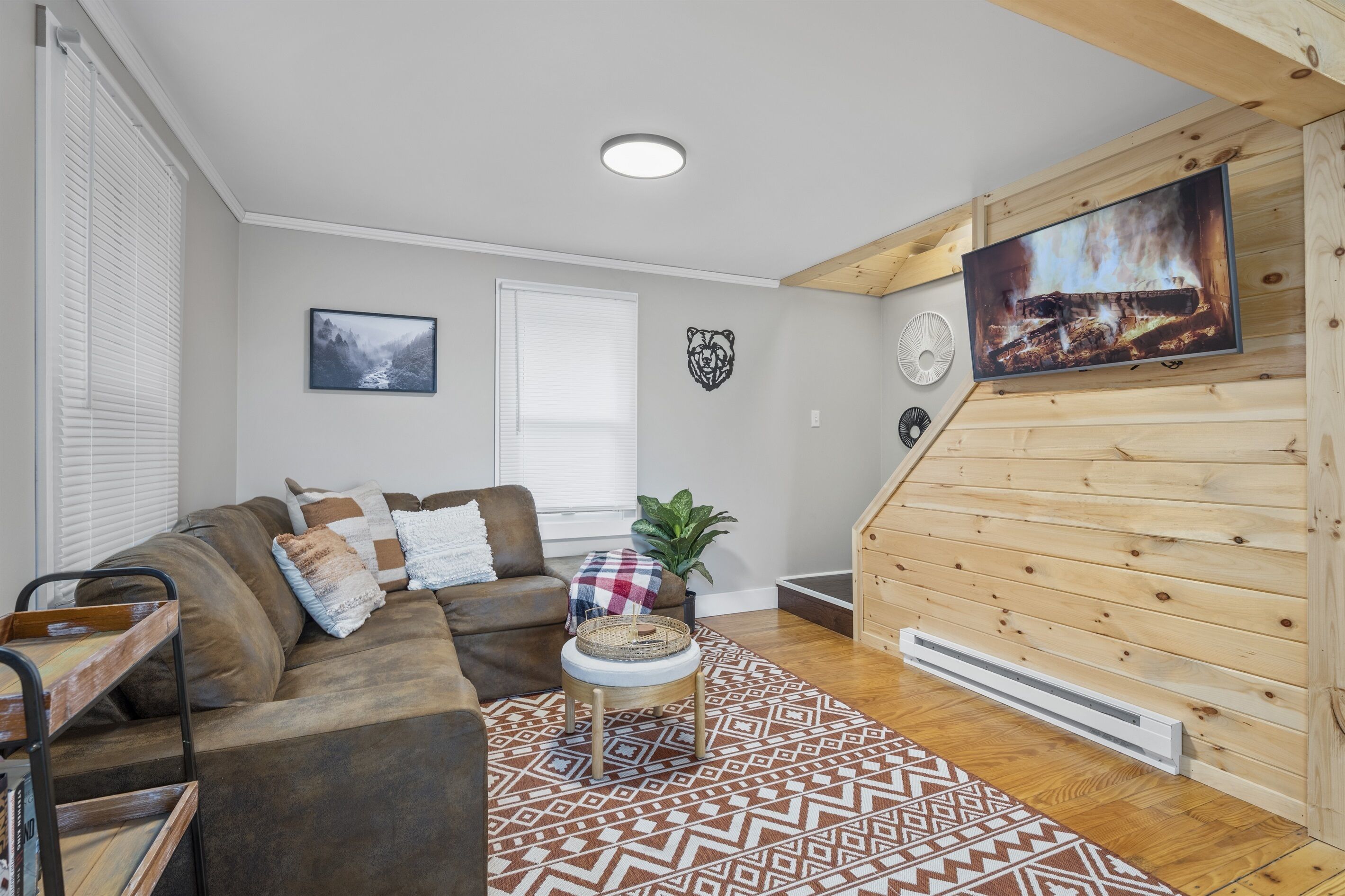 Waterfront Modern-Adirondack Cabin