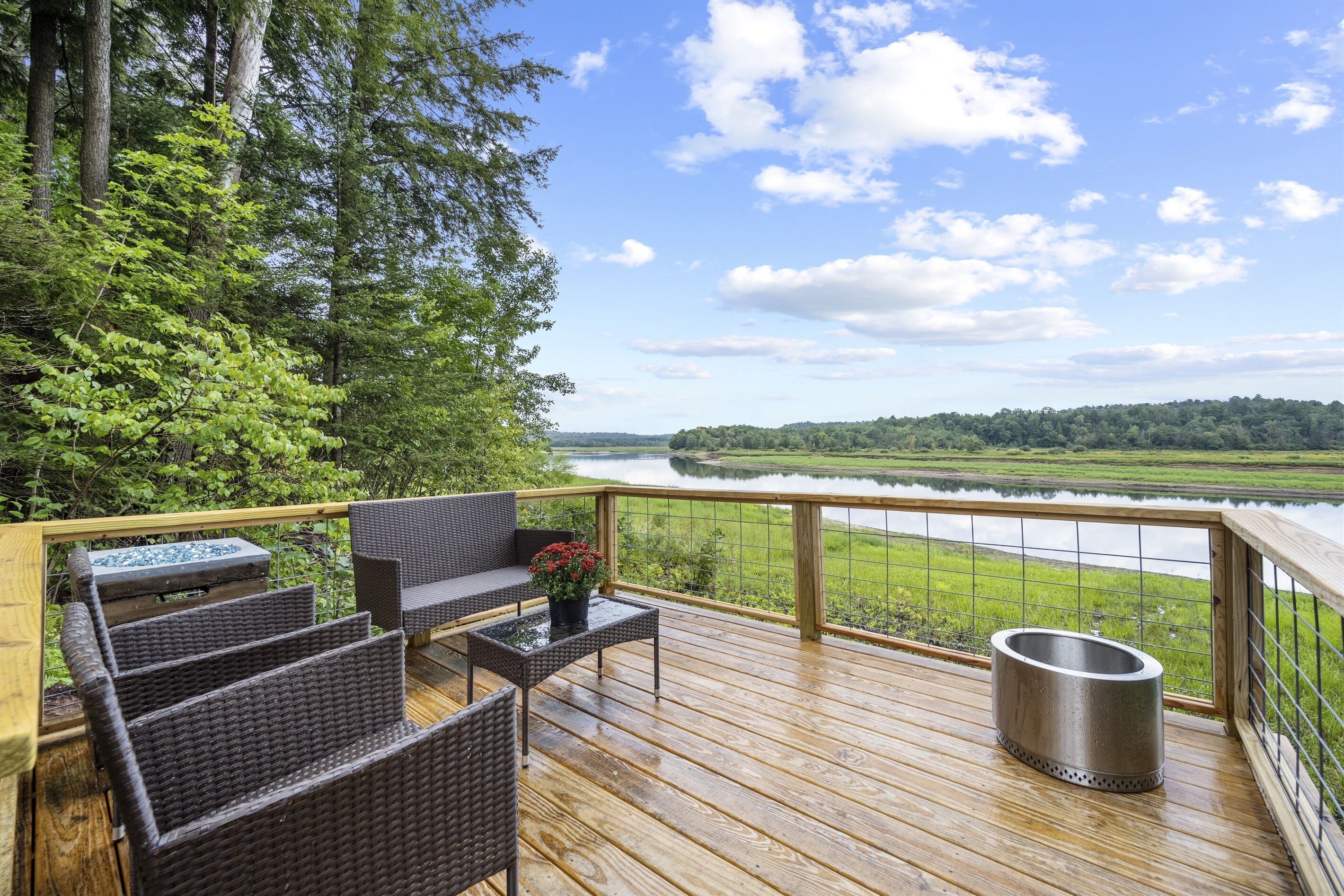 Waterfront Modern-Adirondack Cabin