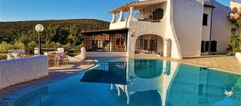 Meerblick⭐⭐⭐⭐⭐Luxusvilla am Strand: Pool, Jacuzzi Privatsphäre Pflege viele mehr