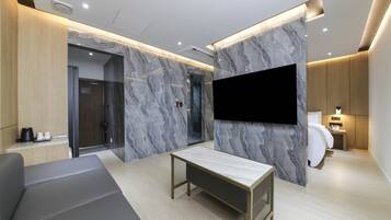 Suite romántica | Área de sala de estar