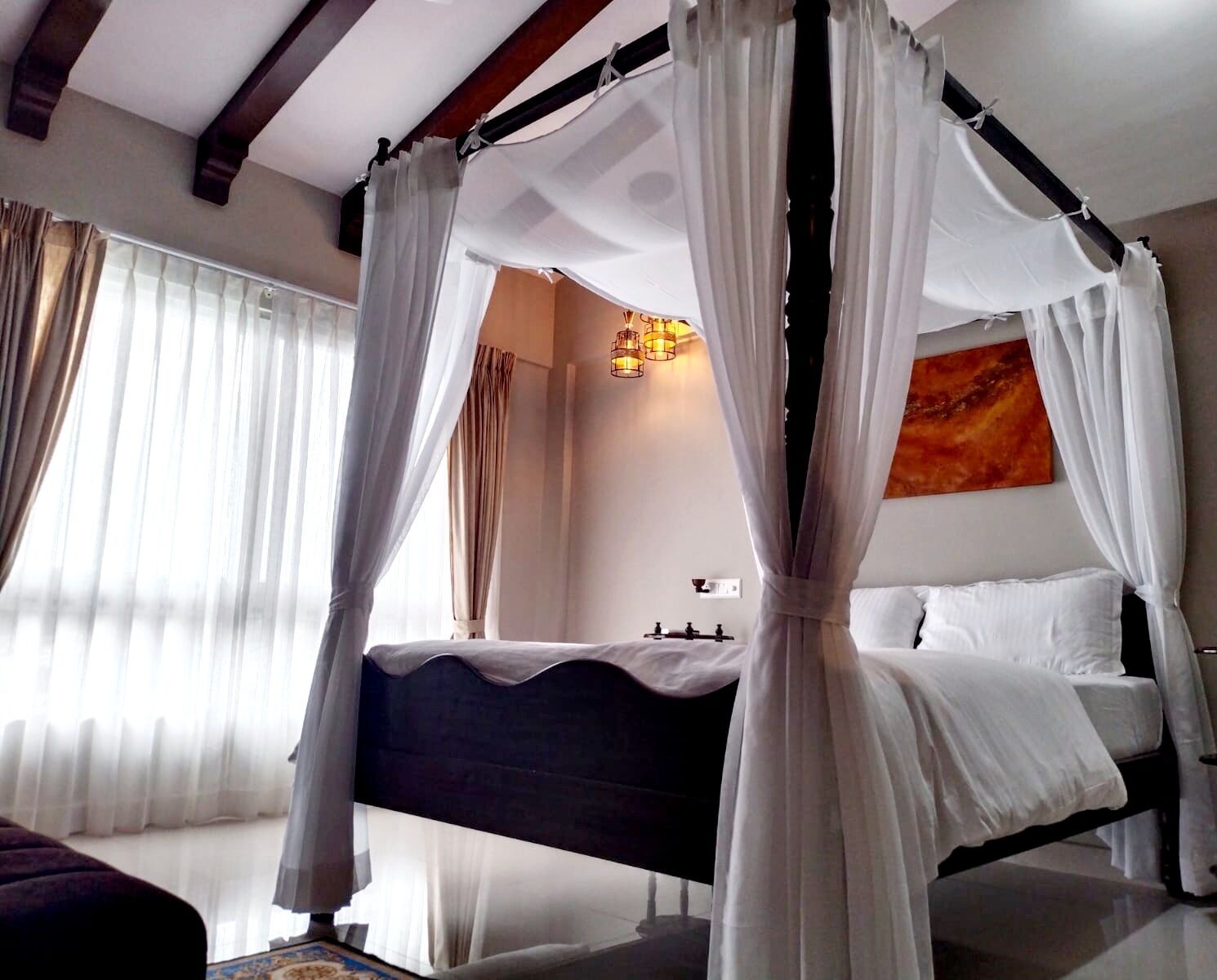 Gorgeous 2bhk Riverview Apartment, Candolim, Goa