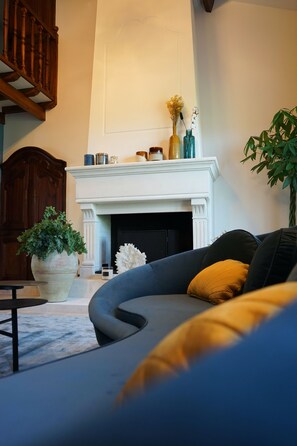 Sala de estar en el lobby