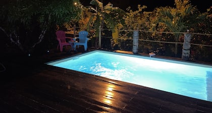 Villa Sol Y Luna, Sainte Luce, Martinique, 5 minutes from the beach