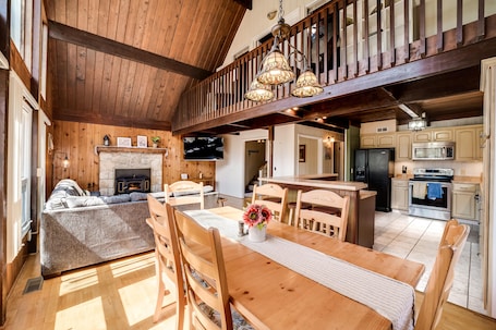 Intérieur. Massanutten Chalet
