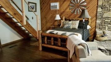 3 habitaciones, tabla de planchar con plancha y cuna de viaje